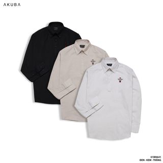 ÁO SƠ MI TAY DÀI LINEN AKUBA 01M0641