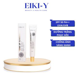 Kem chống nắng tinh thể thạch anh SUNCREAM TONE UP EIKI-Y - Kem chống nắng nâng tông SPF 50 PA++ chống tia UVA/UVB - 50ml