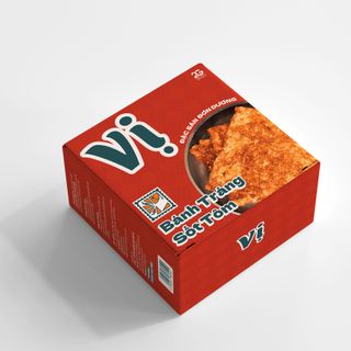 Bánh Tráng Sốt Tôm Vị Hộp 130g - Đặc Sản Đơn Dương