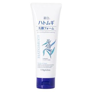 Sữa rửa mặt Hatomugi Cleansing Foam , Trắng da, tẩy trang tuýp 170g hạt Ý Dĩ từ Nhật Bản D’Carin