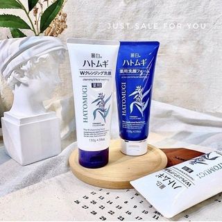 Sữa rửa mặt Hatomugi Cleansing Foam , Trắng da, tẩy trang tuýp 170g hạt Ý Dĩ từ Nhật Bản D’Carin giá sỉ