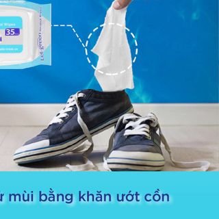 Khăn ướt cồn Let-green 35 miếng