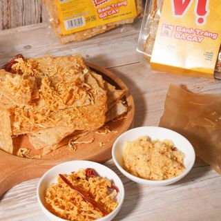 Bánh Tráng Gà Cay Vị Túi Mini 80g - Đặc Sản Đơn Dương