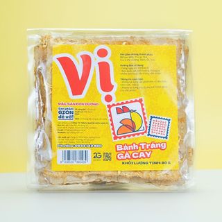 Bánh Tráng Gà Cay Vị Túi Mini 80g - Đặc Sản Đơn Dương