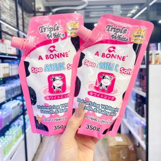 Muối Tắm Sữa Bò- Hàng Xịn - Tẩy Tế Bào Chết A Bonne Spa Milk Salt Chính Hãng