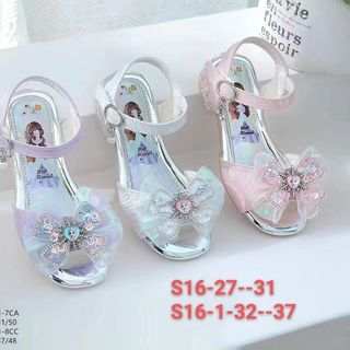 Giày búp bê trẻ em phong cách công chúa đính nơ xinh xắn F241