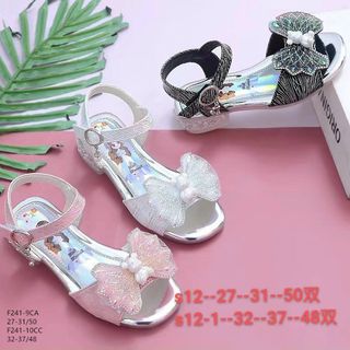 Giày búp bê trẻ em phong cách công chúa đính nơ xinh xắn F241