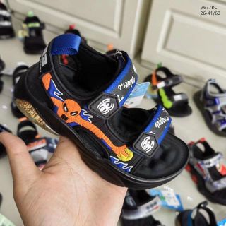 Sandal trẻ em quai ngang dán đế mềm êm chân V677