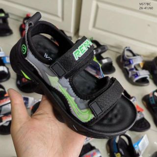 Sandal trẻ em quai ngang dán đế mềm êm chân V677