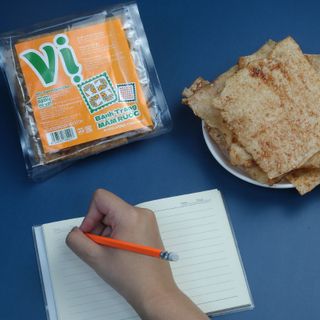 Bánh Tráng Mắm Ruốc Vị Hộp 130g - Đặc Sản Đơn Dương