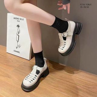 Giày nữ chất da mềm êm chân đẹp F216