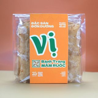 Bánh Tráng Mắm Ruốc Vị Túi 125g - Đặc Sản Đơn Dương