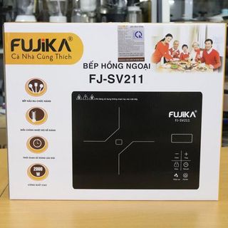 Bếp hồng ngoại Fujika FJ-SV211 (KHÔNG KÉN NỒI CHẢO) công suất 2000W