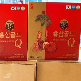 Nước hồng sâm linh chi nhung hươu Q GOLD 30 gói