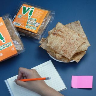 Bánh Tráng Mắm Ruốc Vị Túi 125g - Đặc Sản Đơn Dương