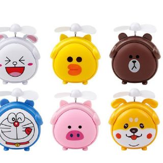 Quạt mini để bàn hình thú dễ thương