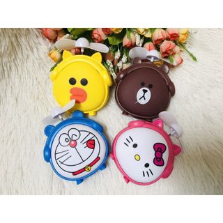 Quạt mini để bàn hình thú dễ thương