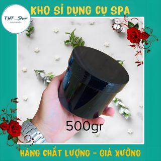Hủ đựng kem cao cấp màu đen giá sỉ