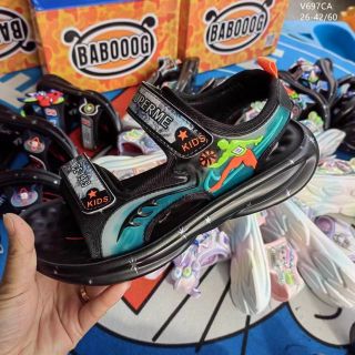 sandal trẻ em đi học quai mềm đế êm chân V697