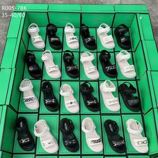 Sandal nữ quai ngang đế bánh mỳ R005