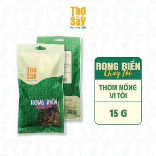 Rong Biển Cháy Tỏi Thợ Sấy - Túi 15g