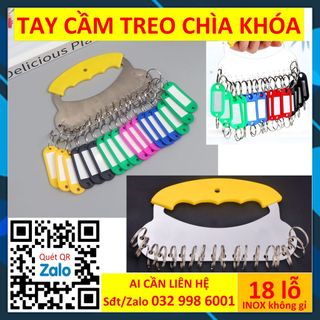 Tay cầm thẻ chìa khóa 36 lỗ Móc khóa Key tag Combo 50 Thẻ nhựa đánh dấu vali hành lý Móc chìa khóa tag name magic