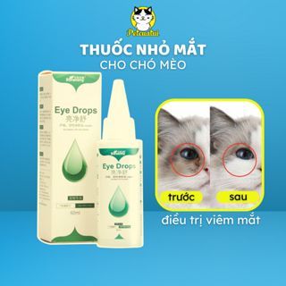 Thuốc nhỏ mắt mèo, nhỏ mắt cho chó picat chuyên trị các bệnh về mắt chai 60ml giá sỉ