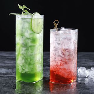 Ly Nhựa - Ly Thủy Tinh Cocktail Dánh Hình Vuông Sang Chảnh giá sỉ