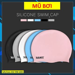 Kính bơi thể thao chống sương mờ chính hãng aolikes 5005 5010 Nón bơi Mũ bơi silicone magic giá sỉ