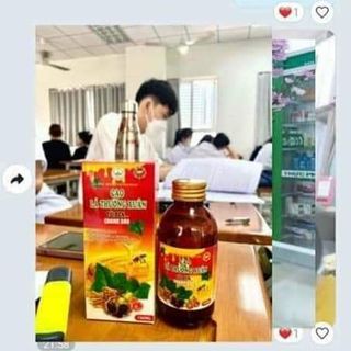 Tìm Đại Lý _ Nhà thuốc phân phối Cao lá thường xuân tỏi đen chanh đào