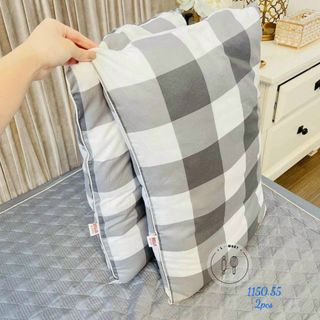 Gối muji kẻ xuất Nhật