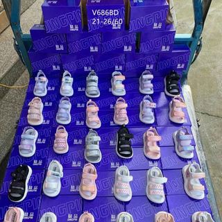 Sandal trẻ em quai ngang chất mềm V686