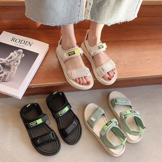 Dép Sandal nữ VeRo quai dán đế 3cm giá sỉ