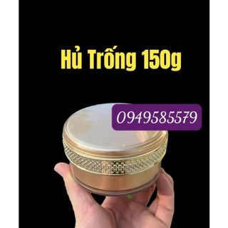 hủ trống cao cấp 150gr màu vàng giá sỉ