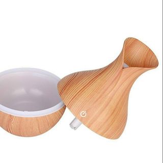 Máy xông tinh dầu, phun sương tạo ẩm màu vân gỗ giá sỉ