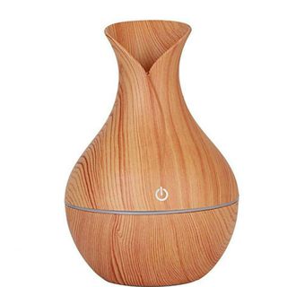 Máy xông tinh dầu, phun sương tạo ẩm màu vân gỗ