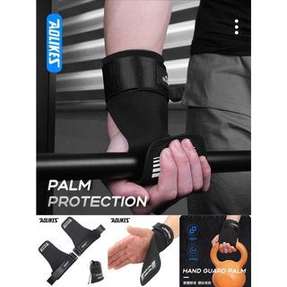 Dây kéo lưng chính hãng Aolikes 7633 7635 7637 7638 7639 7642 7643 Đai cuốn cổ tay gym Nâng tạ Đu xà Tập xô vai magic giá sỉ