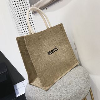Túi vải bố Merci 35x36cm