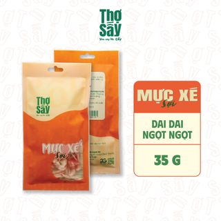 Mực Xé Sợi Thợ Sấy - Túi 35g