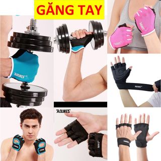 [Đủ mẫu] Găng tay gym thể thao chính hãng Aolikes 104 109 111 1678 117 Bao tay tập thể hình Gang tay magic giá sỉ