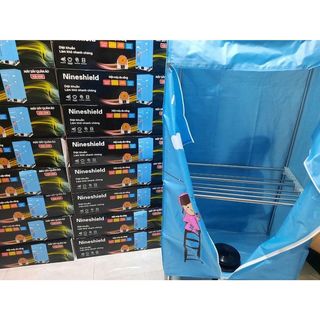 TỦ SẤY QUẦN ÁO DIỆT KHUẨN NINESHILED KB-006 bảo hành 12 tháng