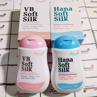 Dung dịch vệ sinh phụ nữ VB Soft Silk 150g màu hồng