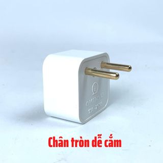 Đầu Nối Đa Năng OMINSU Chuyển Đổi Từ 3 Chân Sang 2 Chân, Có Đèn Báo - P22X