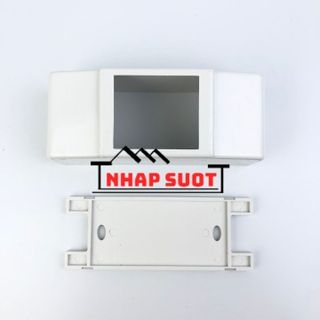 Vỏ Hộp Át Khối Bắt Nổi Cho CB Cóc Aptomat Đen Chống Cháy