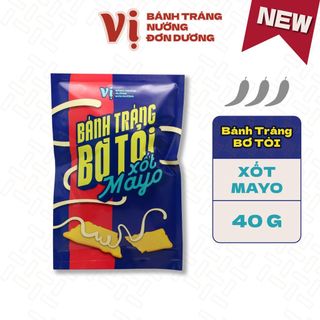 Bánh Tráng Bơ Tỏi Xốt Mayo Vị - Túi 40g