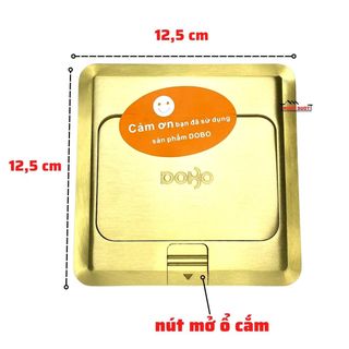 Bộ ổ cắm âm sàn 5 chấu DoBo Korea