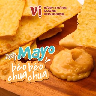 Bánh Tráng Bơ Tỏi Xốt Mayo Vị - Túi 40g
