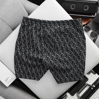 Quần short thun nam, quần đùi nam cao cấp, chất liệu: thun dệt monogram FD cotton cao cấp, mình vải dày dặn, chất lượng cao - size từ 55kg - 90kg