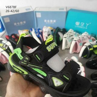 Sandal trẻ em quai ngang cá tính V687 giá sỉ