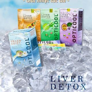 Bột sủi thanh nhiệt OPTICOOL Liver Detox